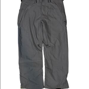 Grey bonfire snow pants size